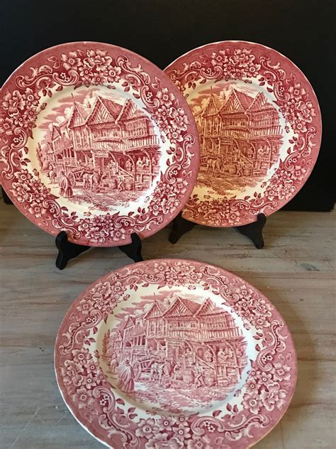 Vintage Royal Tudor Ware Ironstone Plates Bundle 